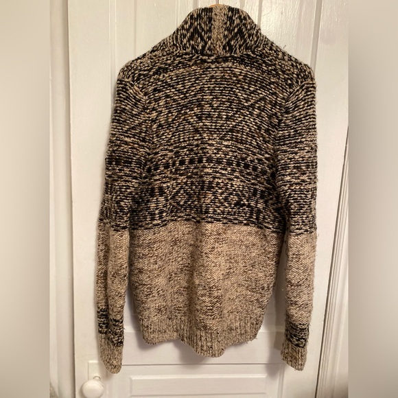 Wilfred Free Chunky Wool Knit Cardigan - Picture 4 of 5